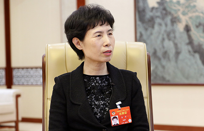 全國政協(xié)委員、中國貿(mào)促會會長高燕：推動全方位對外開放 促進外貿(mào)穩(wěn)中提質(zhì)
