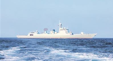 海軍某支隊開展海上訓練